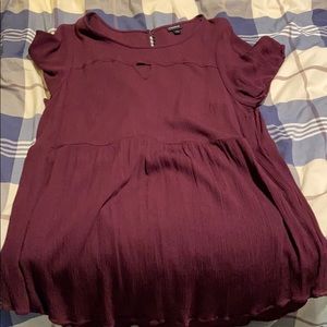 Torrid Short Sleeve Blouse